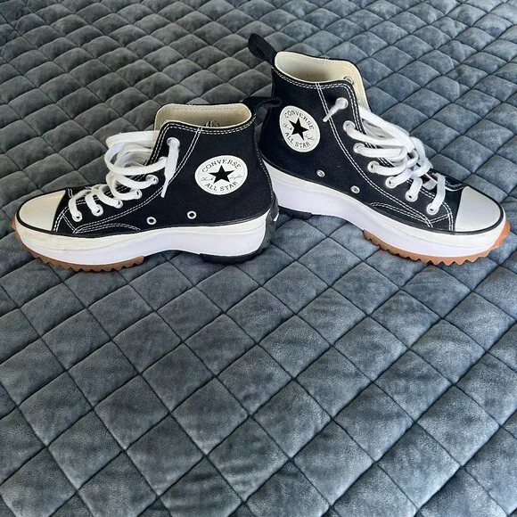 Converse Run Star Hike High Top Black - Picture 1 of 7